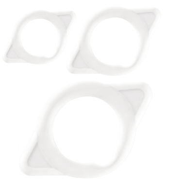 Anello Fallico Elastico Trio per Erections Forti e Durature
